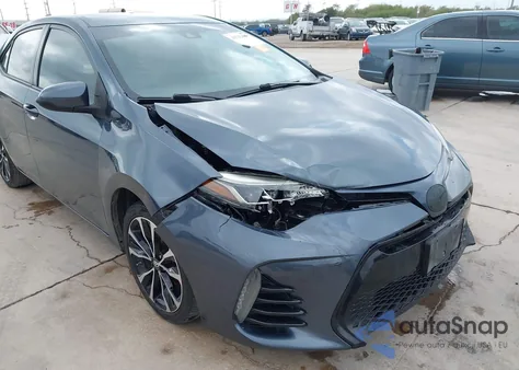 2017 Toyota Corolla Se from USA, damaged, VIN 5YFBURHE0HP614873